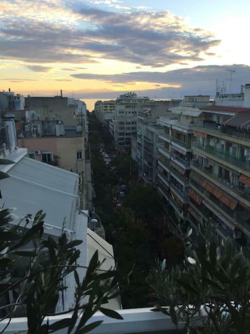 Stylish Seaview Rooftop Thessaloníki Eksteriør billede